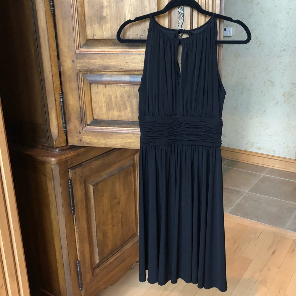 White House Black Market black formal dress LBD